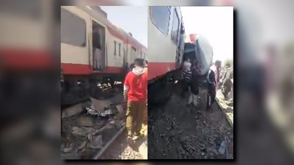 At least 32 killed, 108 injured after trains collide in Egypt