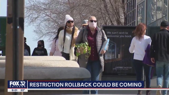 Rollback of COVID-19 restrictions in Illinois could be coming