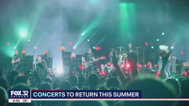 Concerts returning to Chicago this summer