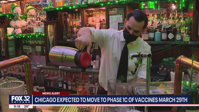 Restaurant workers next in line for vaccine beginning March 29