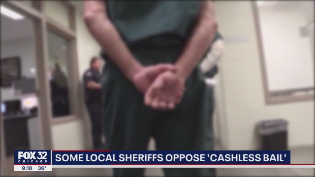 Some Illinois sheriffs oppose 'cashless bail'