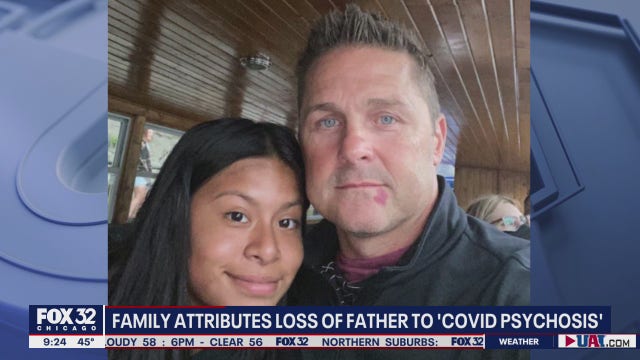 'He was a very different person': Illinois family attributes loss of father to 'COVID psychosis'