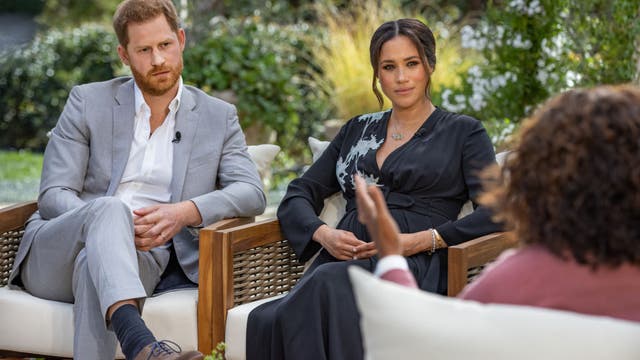 Prince Harry, Meghan to reveal details of royal departure in interview with Oprah