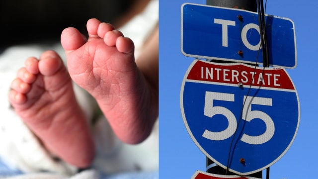 Baby delivered on Stevenson Expressway during morning rush