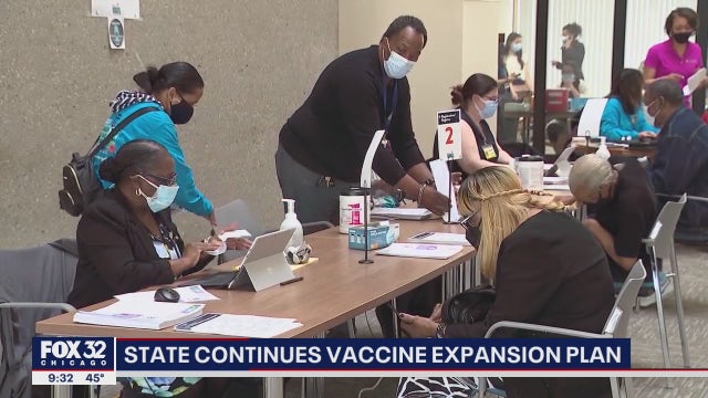 Illinois continues vaccine expansion plan