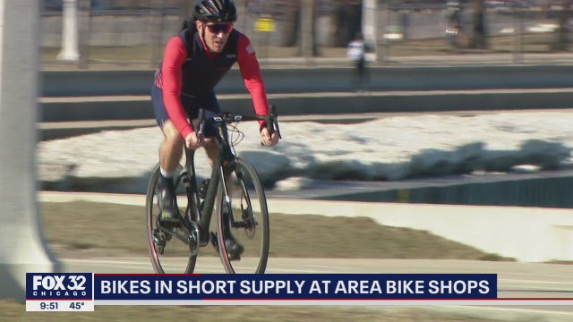 Bicycles in short supply amid pandemic