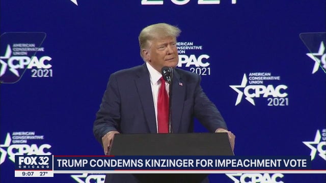 Trump urges Illinoisans to remove Kinzinger over impeachment vote