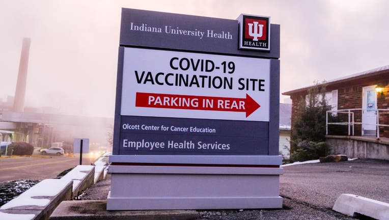 Indiana coronavirus vaccination site