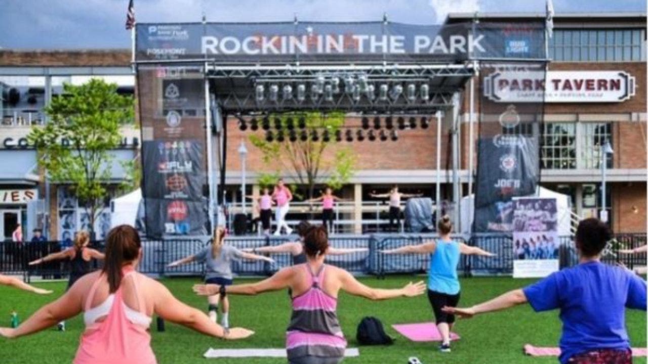 Free outdoor concerts, fitness classes returning to Rosemont park