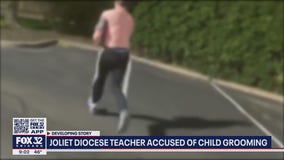 Former Catholic school teacher accused of inappropriately communicating with boy now hospitalized