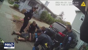 Body cam video shows Alameda officer kneeling on Mario Gonzalez before death