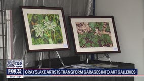 Grayslake artists turn their garages into art galleries