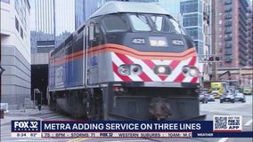Metra adds trains on 3 lines to meet ridership uptick