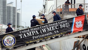 USCG Cutter Tampa snags nearly $100M in cocaine off Colombian coast