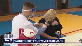 Come and get it: Chicago now has enough vaccine to meet demand