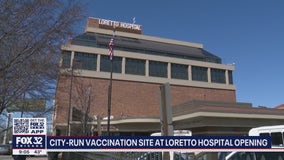 Chicago opening COVID-19 vaccine clinic at Loretto Hospital