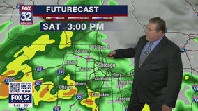 Forecast: Highs in the mid-50s as rain continues through Saturday night