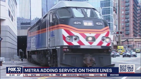 Metra adds trains on 3 lines to meet ridership uptick