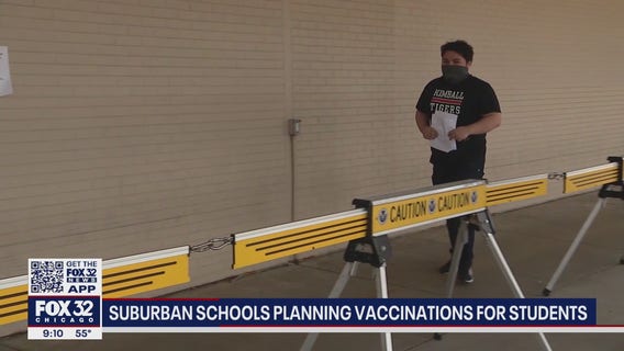 Illinois school districts aim to get students vaccinated quickly