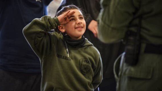 Chicago-area boy with life-threatening heart condition becomes SWAT officer for a day