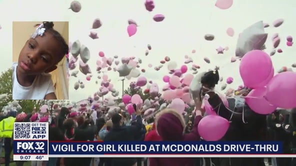 Jaslyn Adams shooting: Vigil held for 7-year-old killed in Chicago