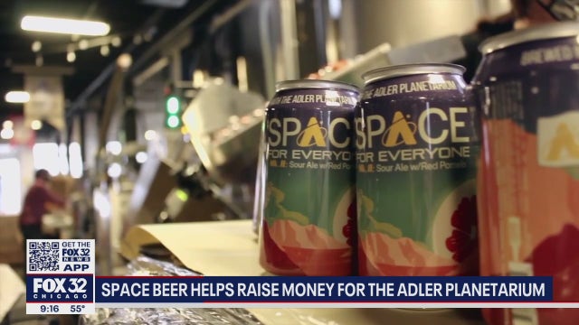 'Space Beer' helps raise money for Adler Planetarium