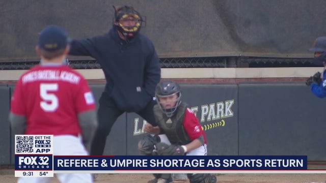 Chicago area sees shortage of baseball, softball umpires due to pandemic