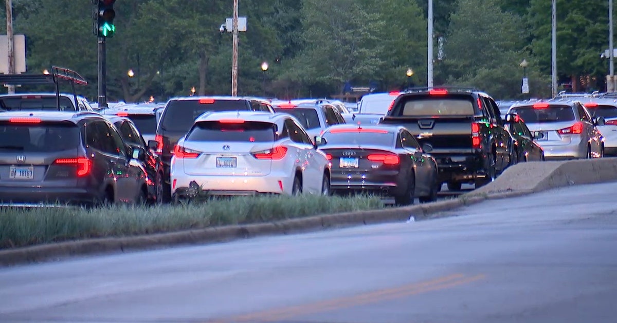 Man walks into traffic and is hit by car on Lake Shore Drive near the ...