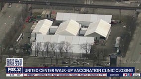 United Center ends walk-up vaccinations starting today