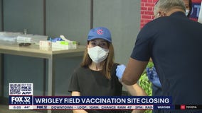 Vaccination site next to Wrigley Field to close