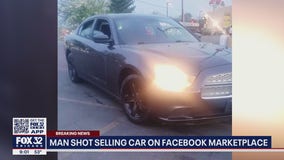 Suburban man shot, carjacked while selling vehicle to buyers over Facebook Marketplace