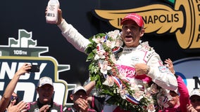 Helio Castroneves wins Indy 500