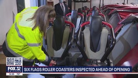 Six Flags Great America rides being inspected before park fully opens Memorial Day weekend