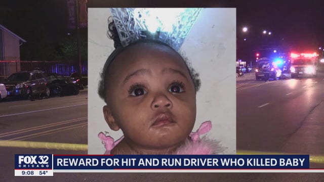 ‘She had her whole life ahead of her.’ $5,000 reward offered in hit-and-run crash that killed 1-year-old girl