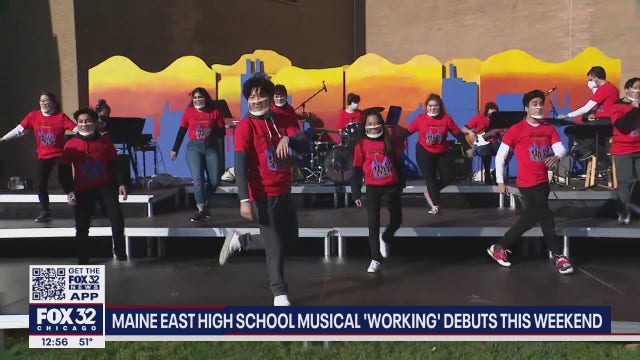 Maine East High School musical 'Working' debuts