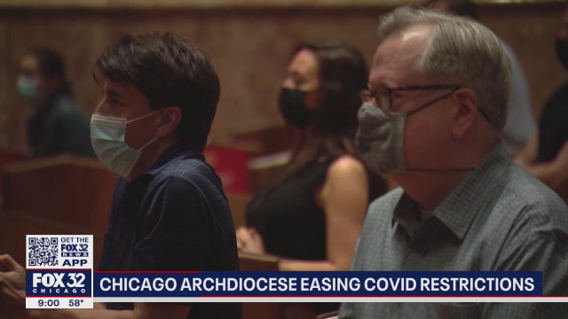 More worshippers allowed inside Holy Name Cathedral in Chicago as COVID restrictions ease