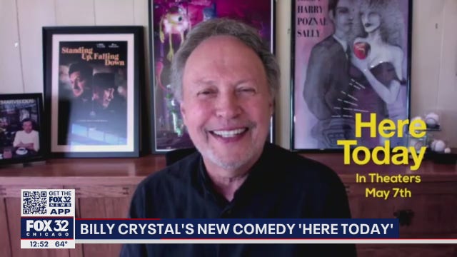 Actor Billy Crystal's new comedy 'Here Today' releases Friday