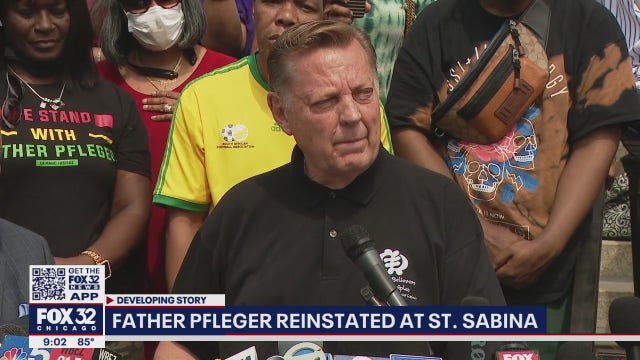 Chicago's Father Pfleger reinstated at St. Sabina Church after child sex abuse investigation
