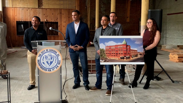 Aurora starts transformation of 128-year-old Hobb building into apartments, retail