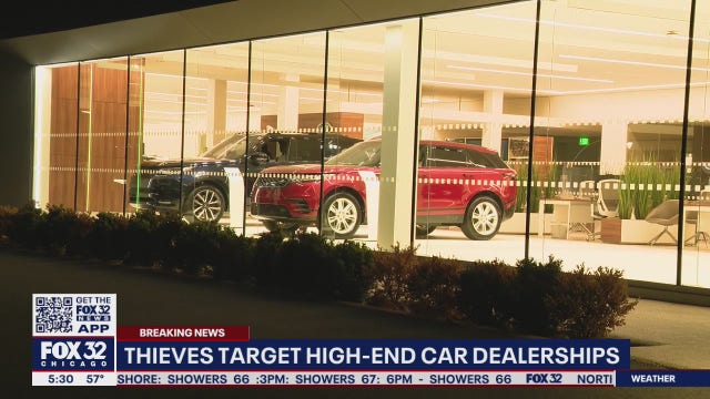 High-end car dealerships struck by thieves in Hinsdale