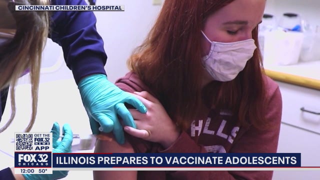 Chicago to start vaccinations for children as young as 12 this week