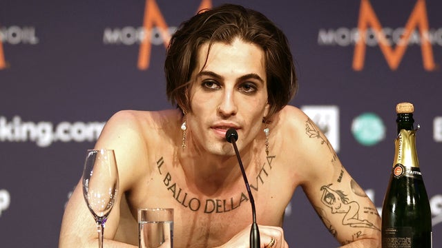 Eurovision singing contest winner Damiano David accused of snorting cocaine during live broadcast