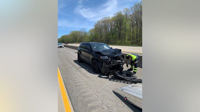 Chicago woman charged after fleeing traffic stop in stolen car, crashing into another vehicle in Indiana