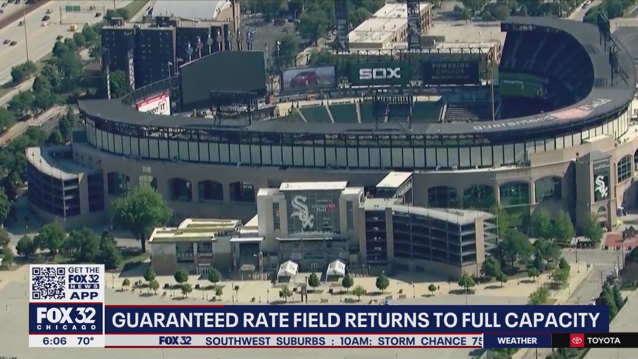 White Sox return to Chicago to full capacity stadium