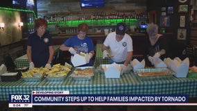 Suburban community steps up to help those impacted by EF3 tornado