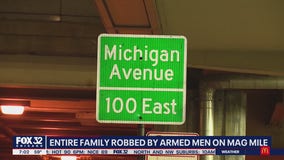Family robbed at gunpoint along the Mag Mile in Chicago