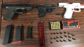 Driver who went 112 mph on Indiana Toll Road arrested in Hammond with guns and drugs, police say