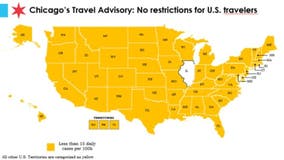 Chicago travel order shifts to an advisory as no states on city's restricted list again