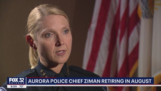 Aurora Police Chief Kristen Ziman announces her retirement
