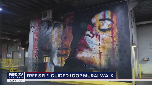 Free, self-guided mural walk opens in downtown Chicago